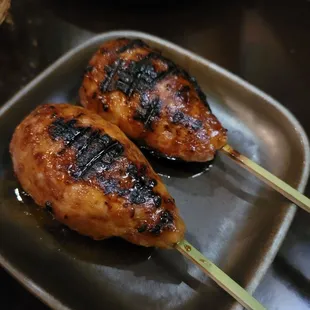 Chicken skewers