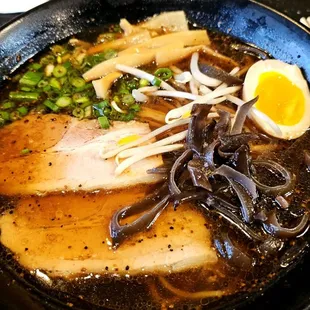 Black Garlic Ramen