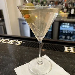 Dirty martini