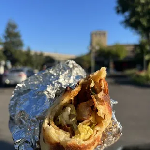 Jubba chicken wrap  IG @AmyNsEats