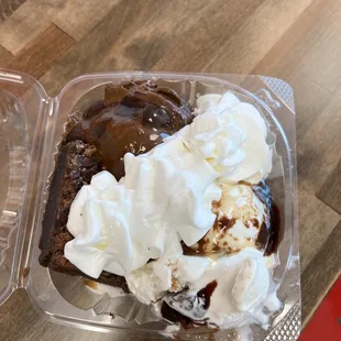 Brownie Sundae
