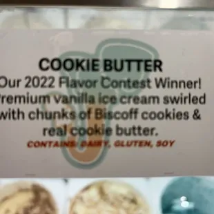 Cookie Butter