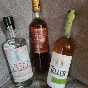 Local New Mexico Vodkas &amp; Whiskey