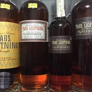 Taos Lightning, by KGB Spirits in Santa Fe.