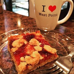 We have cherry almond bars!