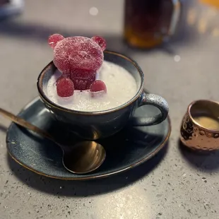 Teddy Bear Iced Latte