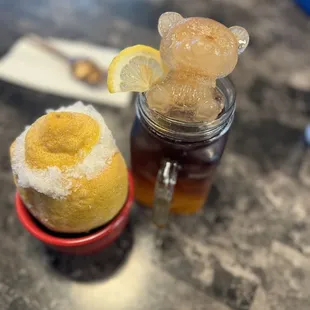 oysters and mussels, drink