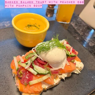 Smoked Salmon Tartin