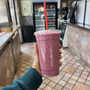 Cranberry Pleasure Smoothie