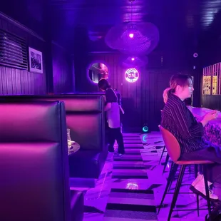 a man sitting at a bar