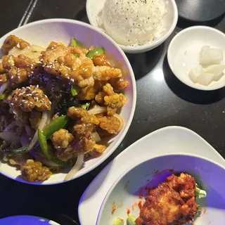 general khan's chicken (GF, VGO)
