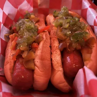 Double dogs with hh special