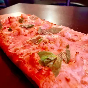 Garlic Shrimp Flatbread