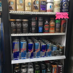 Energy drinks /coffee