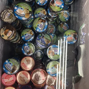 Good selection of ice cream