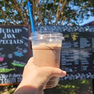 I had the Java Chip Frapp on a hot day in TX and this drink sure hit the spot!