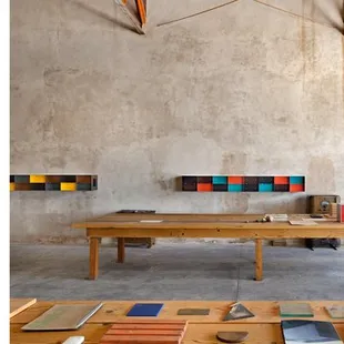 Art Studio, part of The Studios guided visit.  Photo © 2020 Judd Foundation