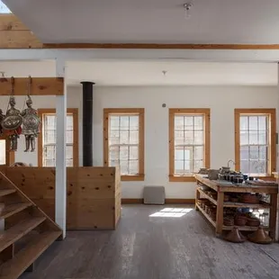 Two Story building, part of the Block guided visit.  Photo © 2020 Judd Foundation