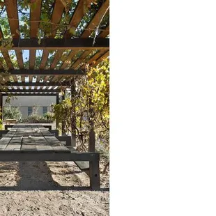 Courtyard, part of The Block visit Photo © 2020 Judd Foundation