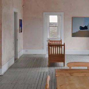 Cobb House, part of The Studios guided visit.  Photo © 2020 Judd Foundation