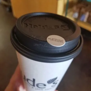 Latte to go!