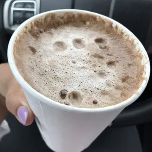 Chocolate Mousse Coffee. My favorite