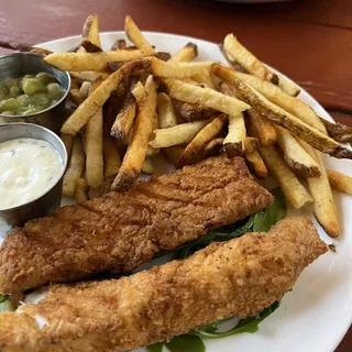 Fish N Chips Plate