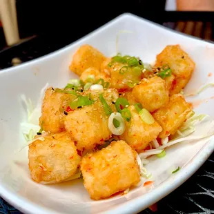 Chili Tofu appetizer