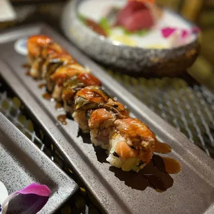 sushi and sashimi, food