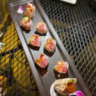 food, sushi and sashimi