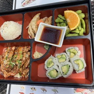 3 Items Bento Box