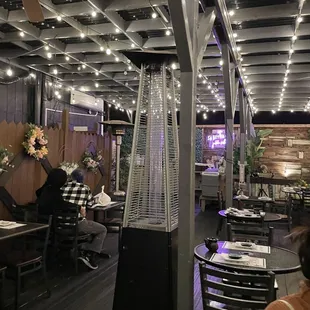 Outside patio