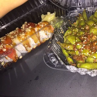 Garlic Edamame