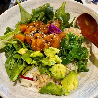 Aloha Ahi Poke Over Rice