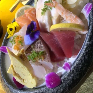 Chirashi Over Rice