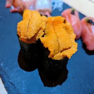 Uni. Market price. Sea urchin.