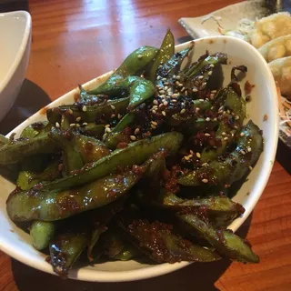 Garlic Edamame