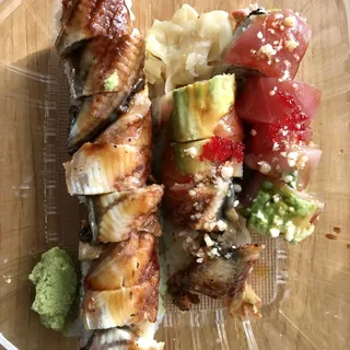 Rainbow Dragon Roll