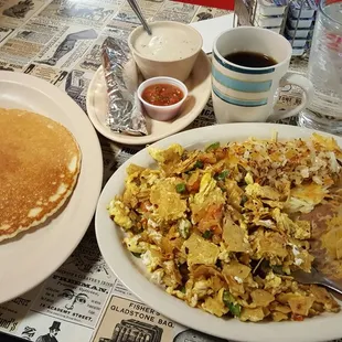 food, pancakes