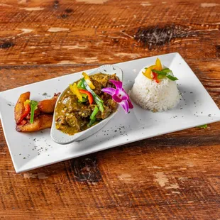 a plate of food