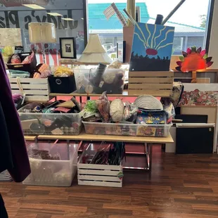 Yarn and other items to be creative!