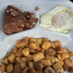 Big breakfast plus the pancakes