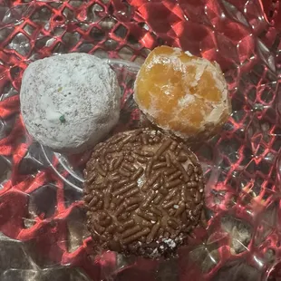 DELICIOUS donut holes too!