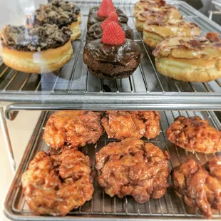 a variety of doughnuts