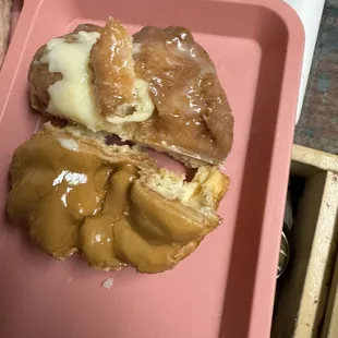 Both of  my tasty donut 1/2s