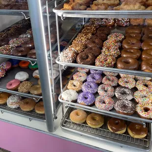 a variety of doughnuts