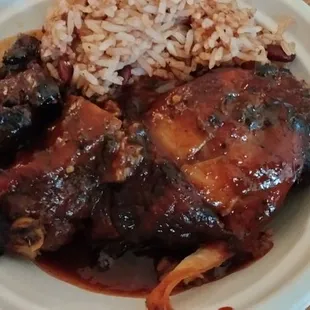 Jerk chicken lunch bowl