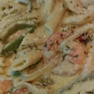 Salmon Rasta Pasta