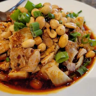 Chicken in chili oil