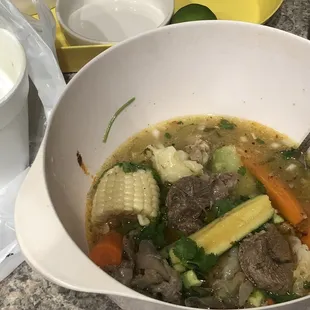 Beef Soup/Caldo de Res